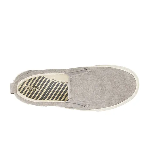 Taos Rubber Soul Slip On Sneaker (Women) - Gray Washed Canvas