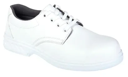 Vegan Microfibre Laced Safety Shoe S2 sizes 34 -48 Portwest FW80