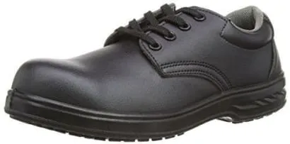 Vegan Microfibre Laced Safety Shoe S2 sizes 34 -48 Portwest FW80