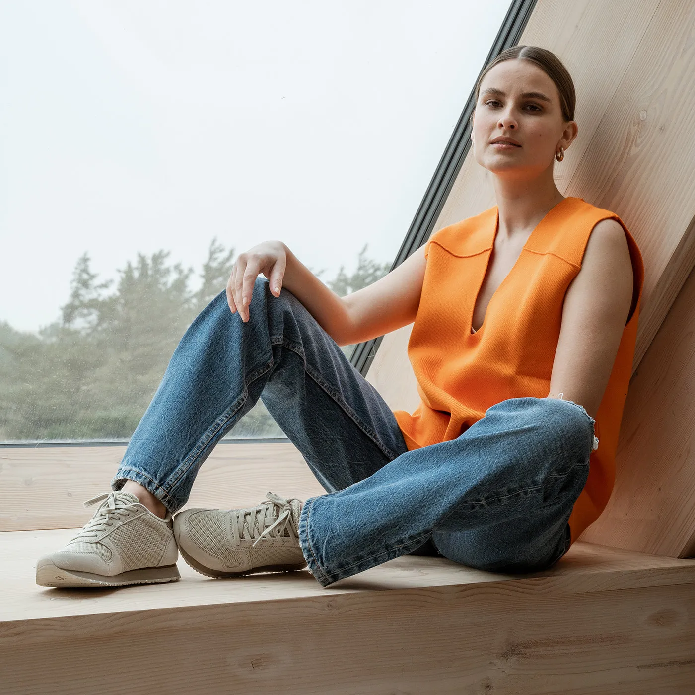 Ydun Suede Mesh II - Oat Meal
